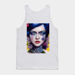 Face tattooed Snow white | DNF Tank Top